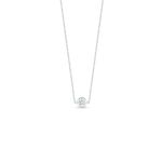 Roberto Coin Diamonds by the Inch Necklace with 1 Diamond Station