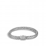 John Hardy Classic Chain Bracelet with Diamonds