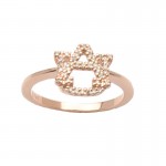 Rose Gold Diamond AU Ring