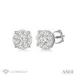 Ashi 1/6 CTW Lovebright Essential Diamond Earrings