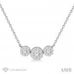 Ashi 3/4 CTW Lovebright Essential Diamond Necklace