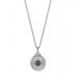 Judith Ripka Little Luxuries Sterling Silver Evil Eye Medallion