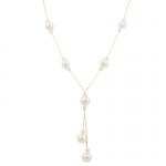 7.5-8MM FRESH WATER PEARL LARIAT NECKLACE