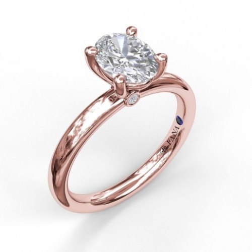 Fana Classic Oval Cut Solitaire
