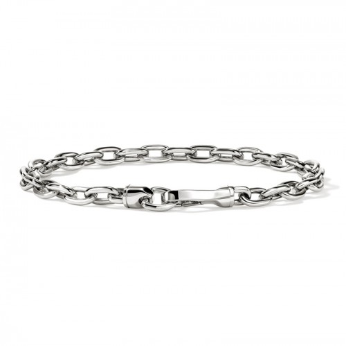 John Hardy 5mm Oval Link Chain Bracelet in Silver