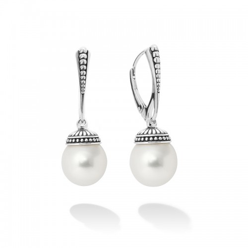 Lagos Drop Pearl Earrings