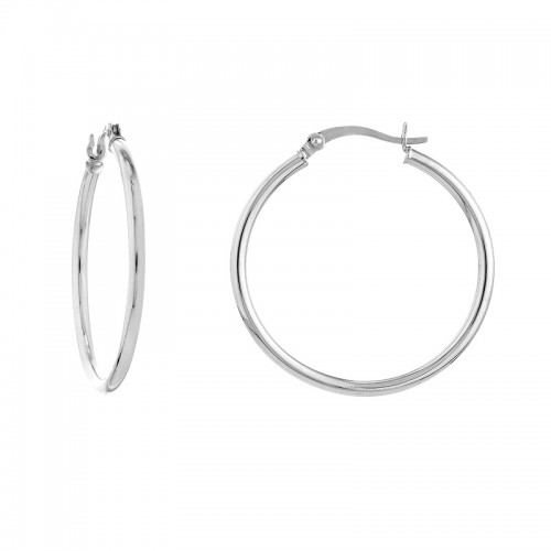 Polished 10KW Hoops 2X30MM