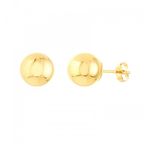 8MM Ball Stud Earrings