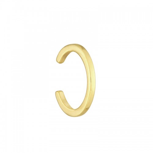 Polished Yellow Gold Ear Cuff