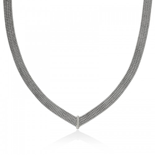 John Hardy 12mm Icon Link Necklace with Diamonds