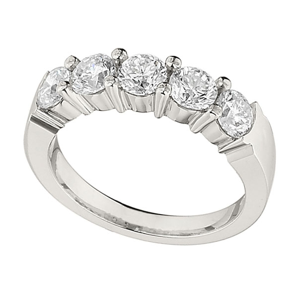 wedding band diamonds on side